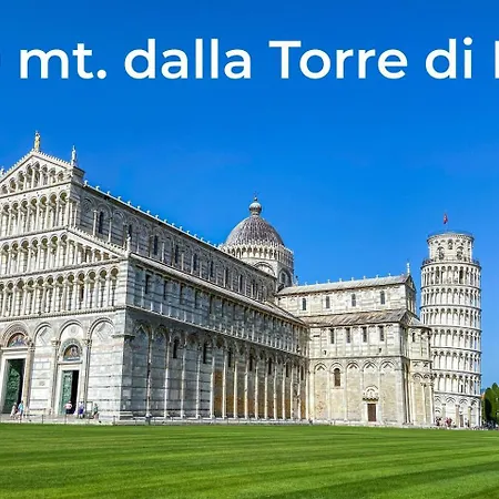 900mt Dalla Torre Di - Cortile, Wifi E Netflix Piza